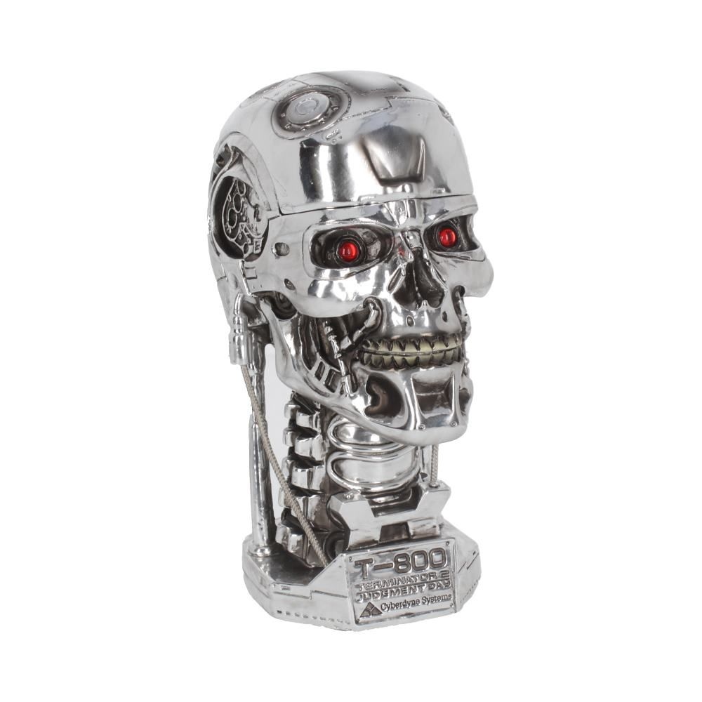 Nemesis Now The Terminator - Terminator 2 Head Boîte décorative - Couleur argent